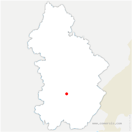 carte de localisation de Largillay-Marsonnay