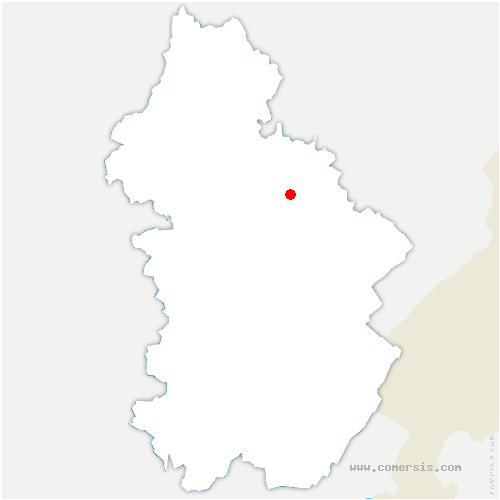 carte de localisation de Loray