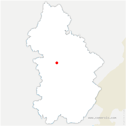carte de localisation de Menétru-le-Vignoble