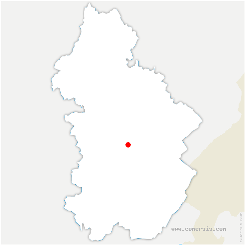 carte de localisation de Mirebel