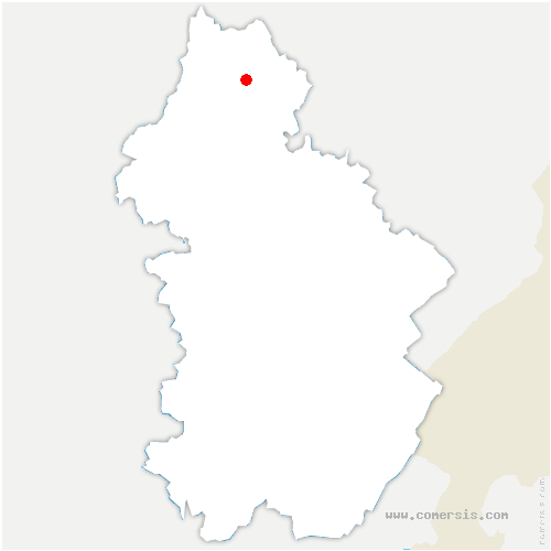 carte de localisation de Mondon