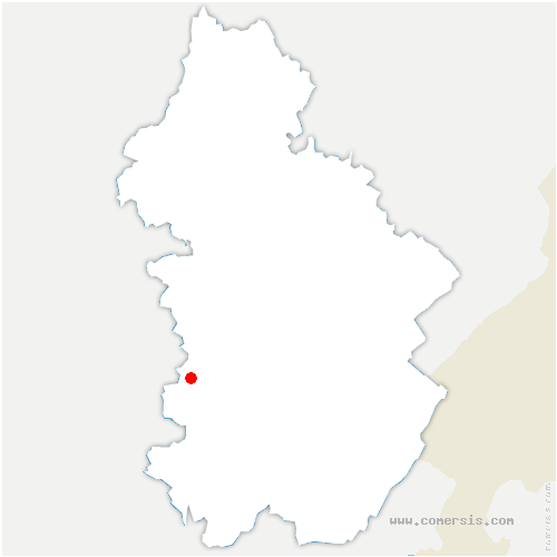 carte de localisation de Orbagna