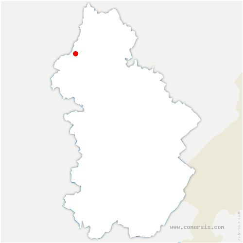 carte de localisation de Palise