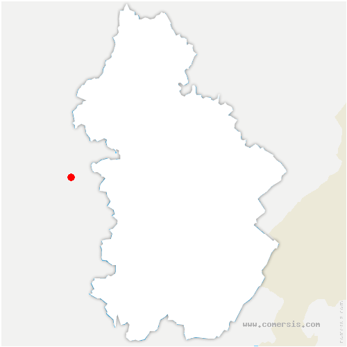 carte de localisation de Pessans