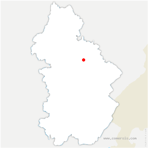 carte de localisation de Planches-près-Arbois