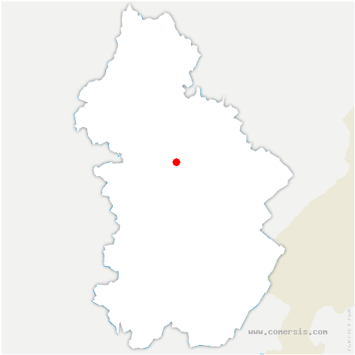 carte de localisation de Rantechaux