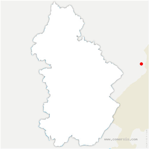 carte de localisation de Saillenard