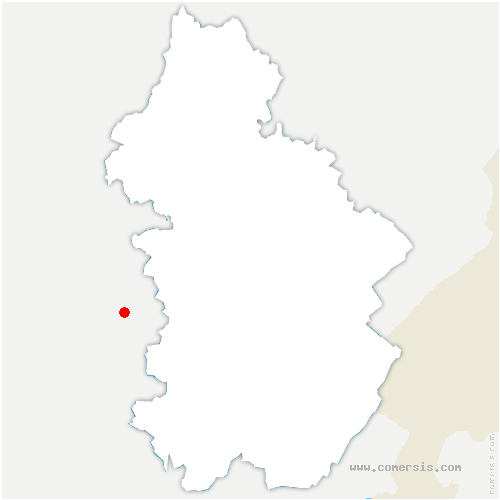 carte de localisation de Sainte-Anne