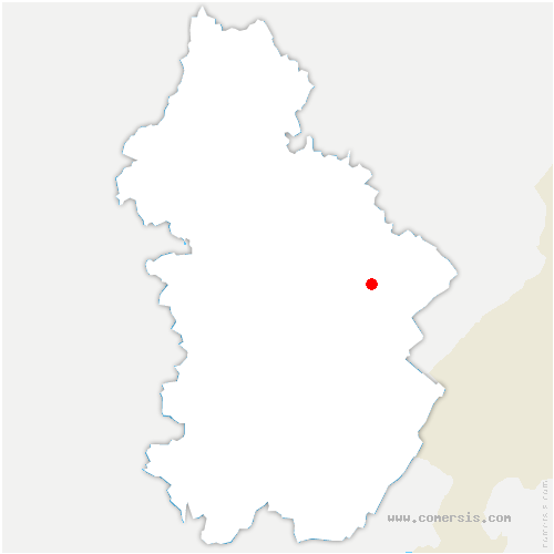 carte de localisation de Sapois