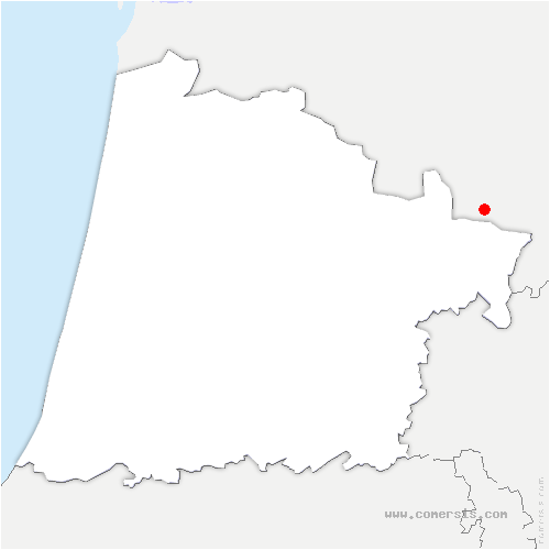 carte de localisation d'Abère