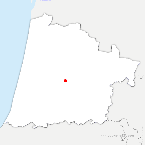 carte de localisation d'Aiguillon