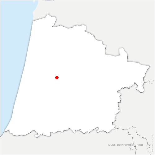 carte de localisation d'Ainhice-Mongelos