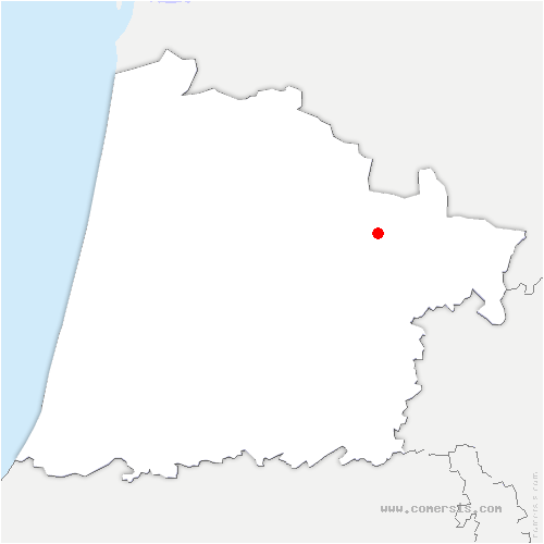 carte de localisation d'Arbus