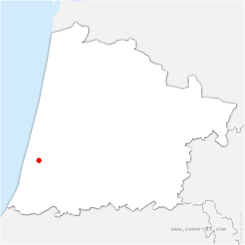 carte de localisation d'Arcachon