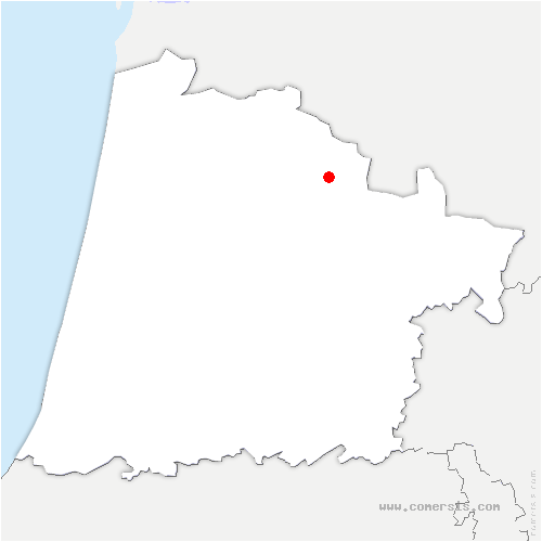 carte de localisation d'Argagnon