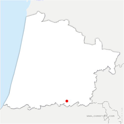 carte de localisation de Argelos