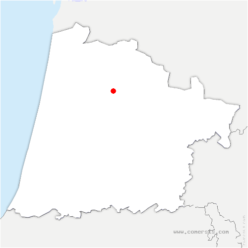 carte de localisation d'Autevielle-Saint-Martin-Bideren