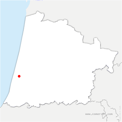 carte de localisation de Azur