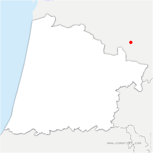 carte de localisation de Baliracq-Maumusson