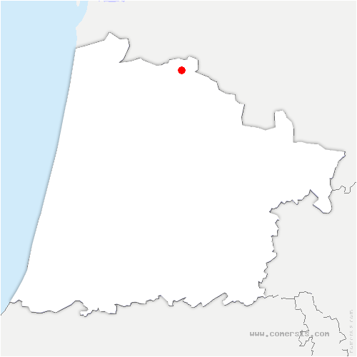 carte de localisation de Belhade