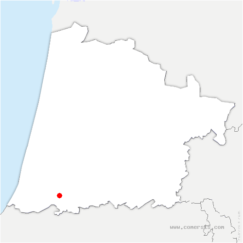carte de localisation de Bélus