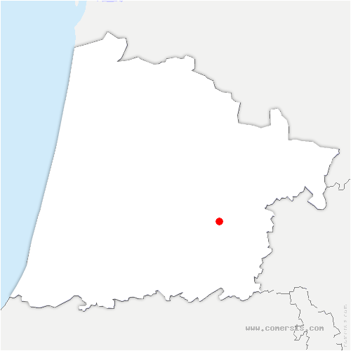 carte de localisation de Benquet