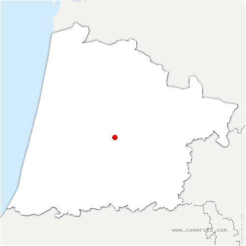 carte de localisation de Beylongue