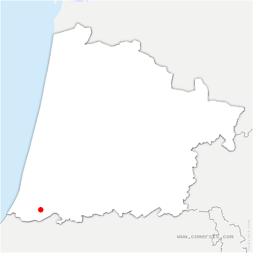 carte de localisation de Biarrotte