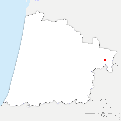 carte de localisation de Boeil-Bezing