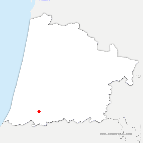 carte de localisation de Cagnotte