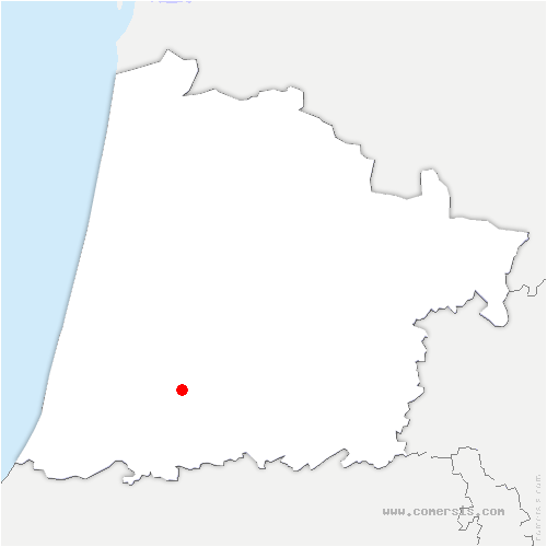 carte de localisation de Candresse