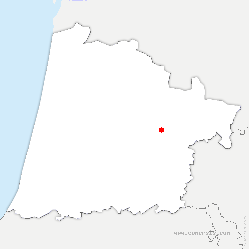 carte de localisation de Canenx-et-Réaut