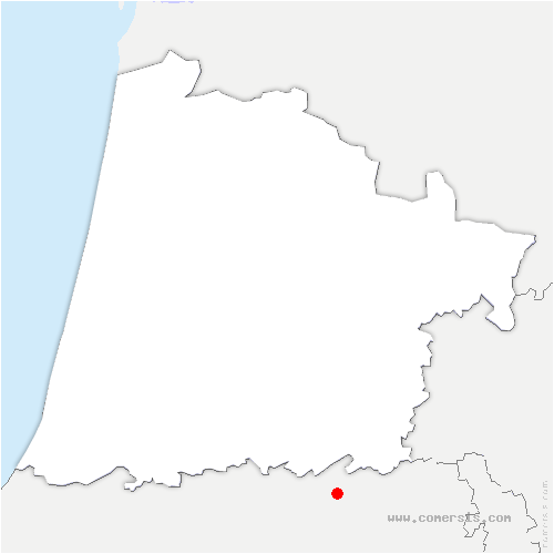 carte de localisation de Captieux
