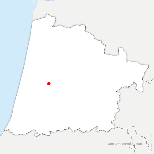 carte de localisation de Caro