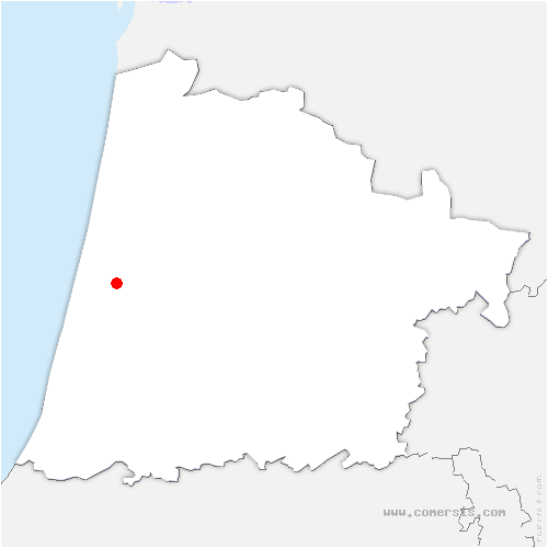 carte de localisation de Casteljaloux
