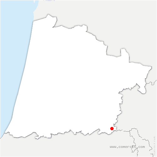 carte de localisation de Cauvignac