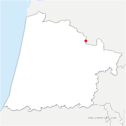 carte de localisation de Doazon