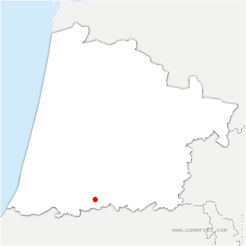 carte de localisation de Estibeaux