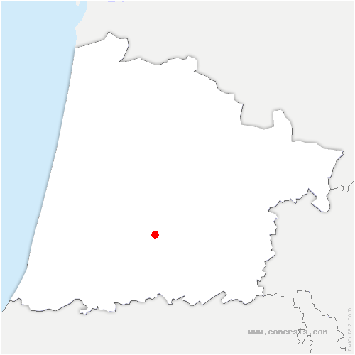 carte de localisation de Feugarolles