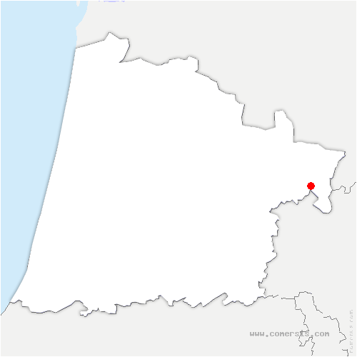 carte de localisation de Gabarret