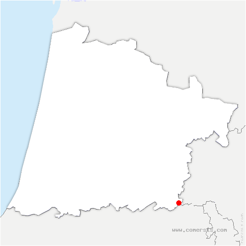 carte de localisation de Grignols