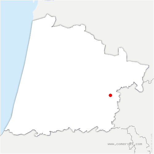 carte de localisation d'Izeste