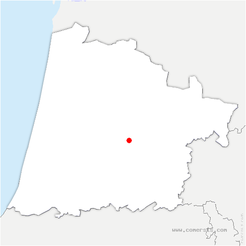 carte de localisation de Lacépède