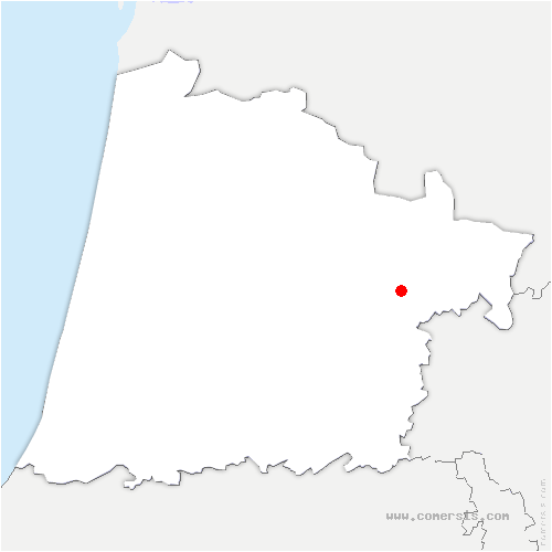 carte de localisation de Lacquy