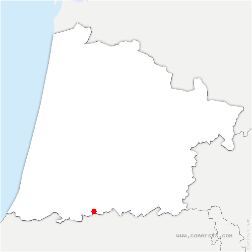 carte de localisation de Lannes