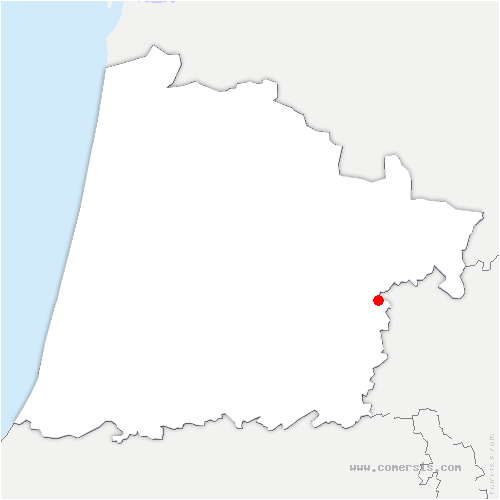 carte de localisation de Laroque-Timbaut