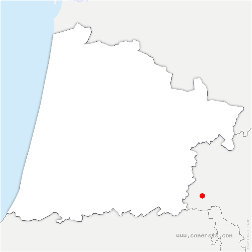 carte de localisation de Laruns