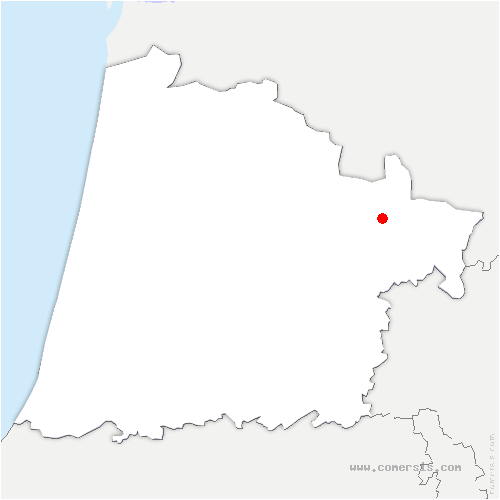 carte de localisation de Lescar