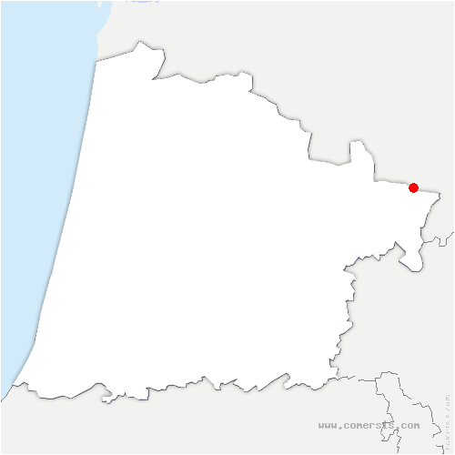 carte de localisation de Lespourcy