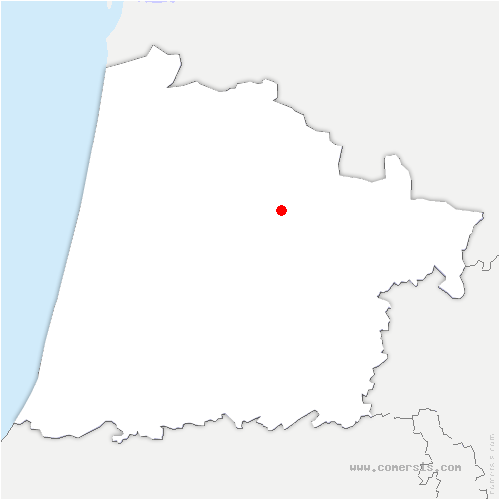 carte de localisation de Méritein